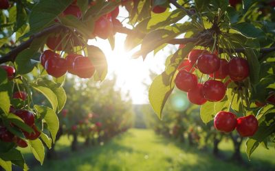 Llega a Chile SUNSCREEN: el nuevo protector solar para cerezos que reduce el estrés por calor